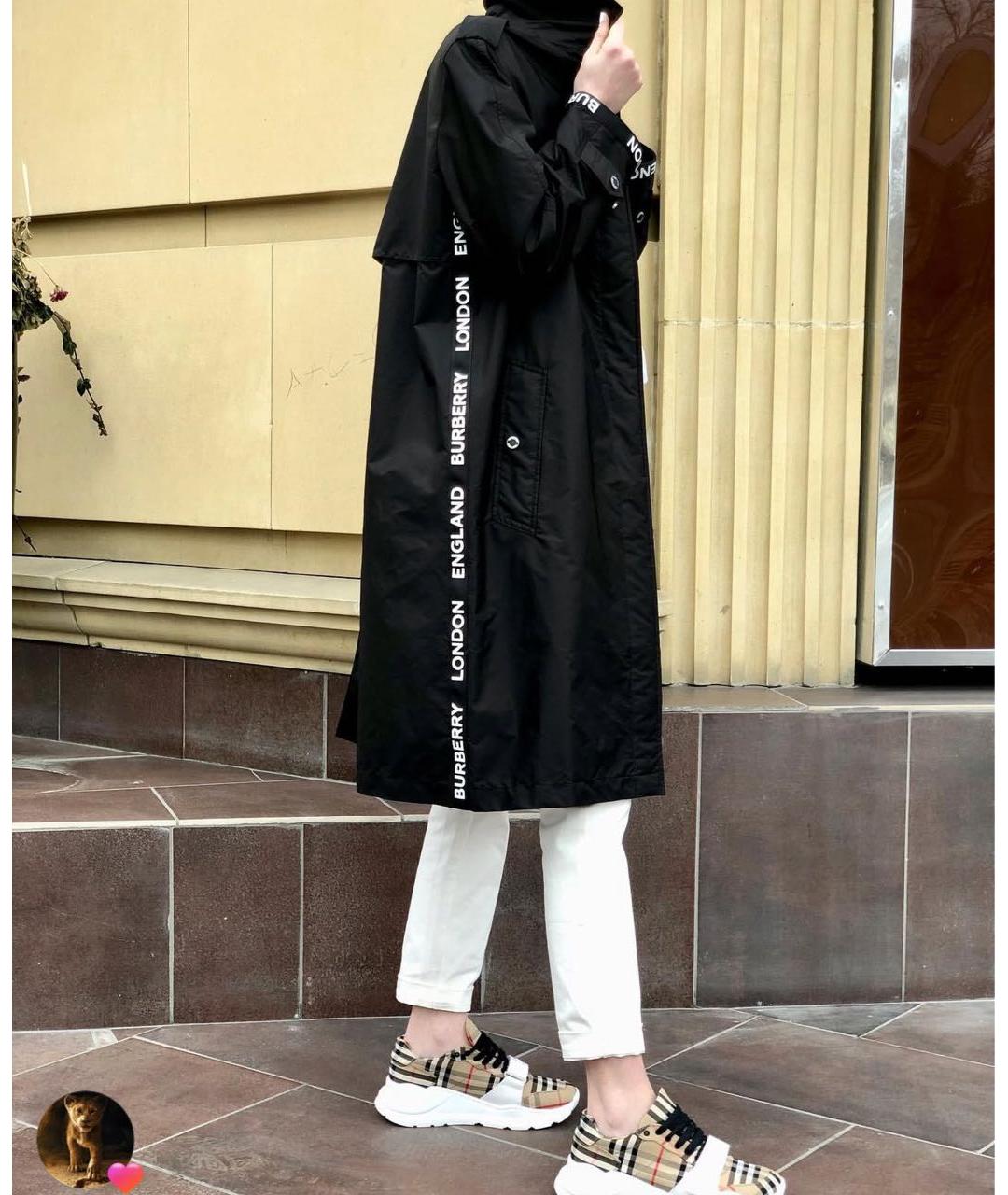 BURBERRY Черный полиамидовый тренч/плащ, фото 7