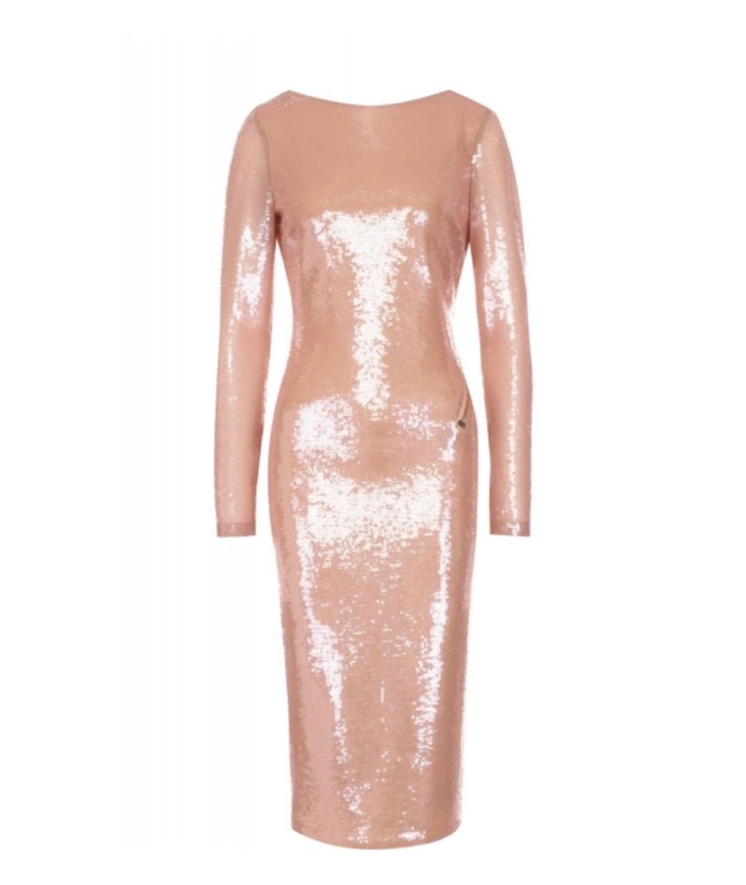 TOM FORD Розовое полиамидовое вечернее платье, фото 9