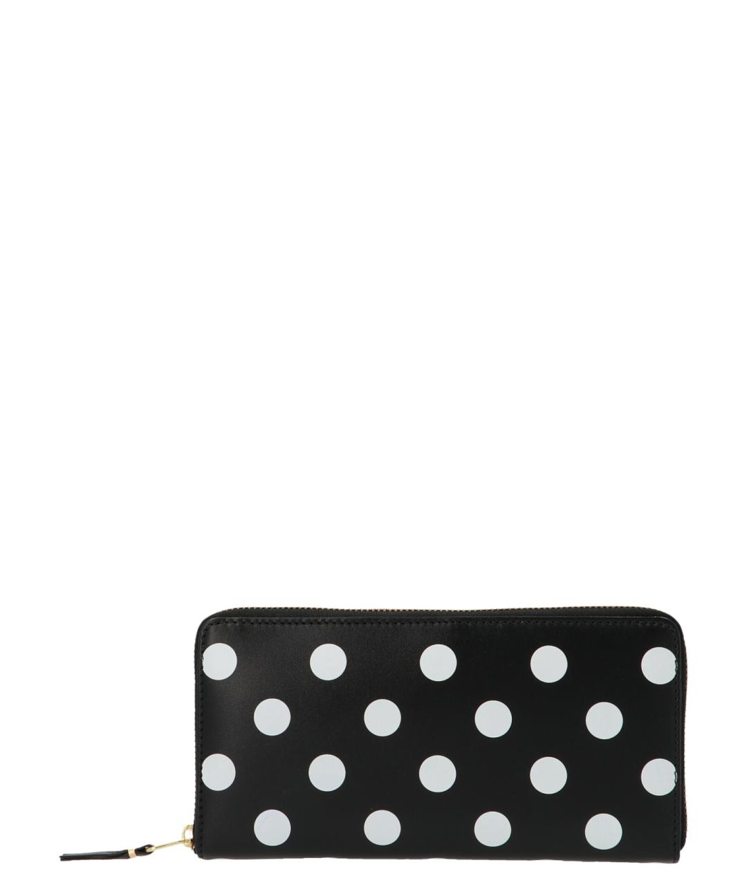 COMME DES GARÇONS WALLET Черный кожаный кошелек, фото 1
