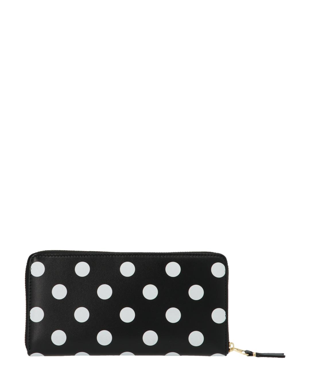 COMME DES GARÇONS WALLET Черный кожаный кошелек, фото 2