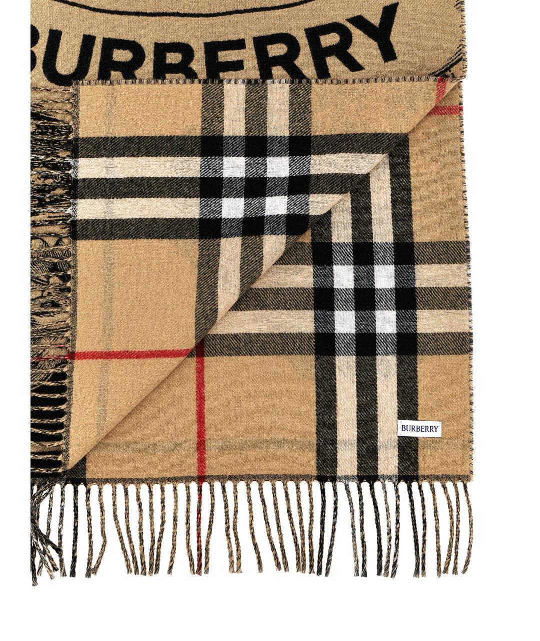 BURBERRY Мульти кашемировый шарф, фото 3