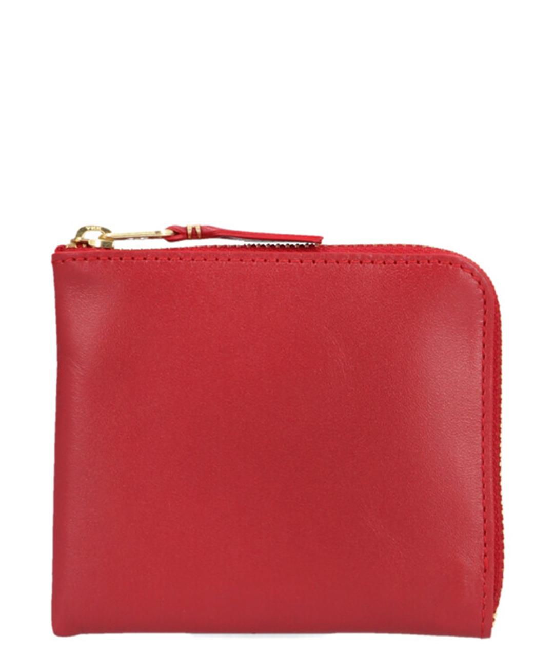 COMME DES GARÇONS WALLET Красный кожаный кошелек, фото 1