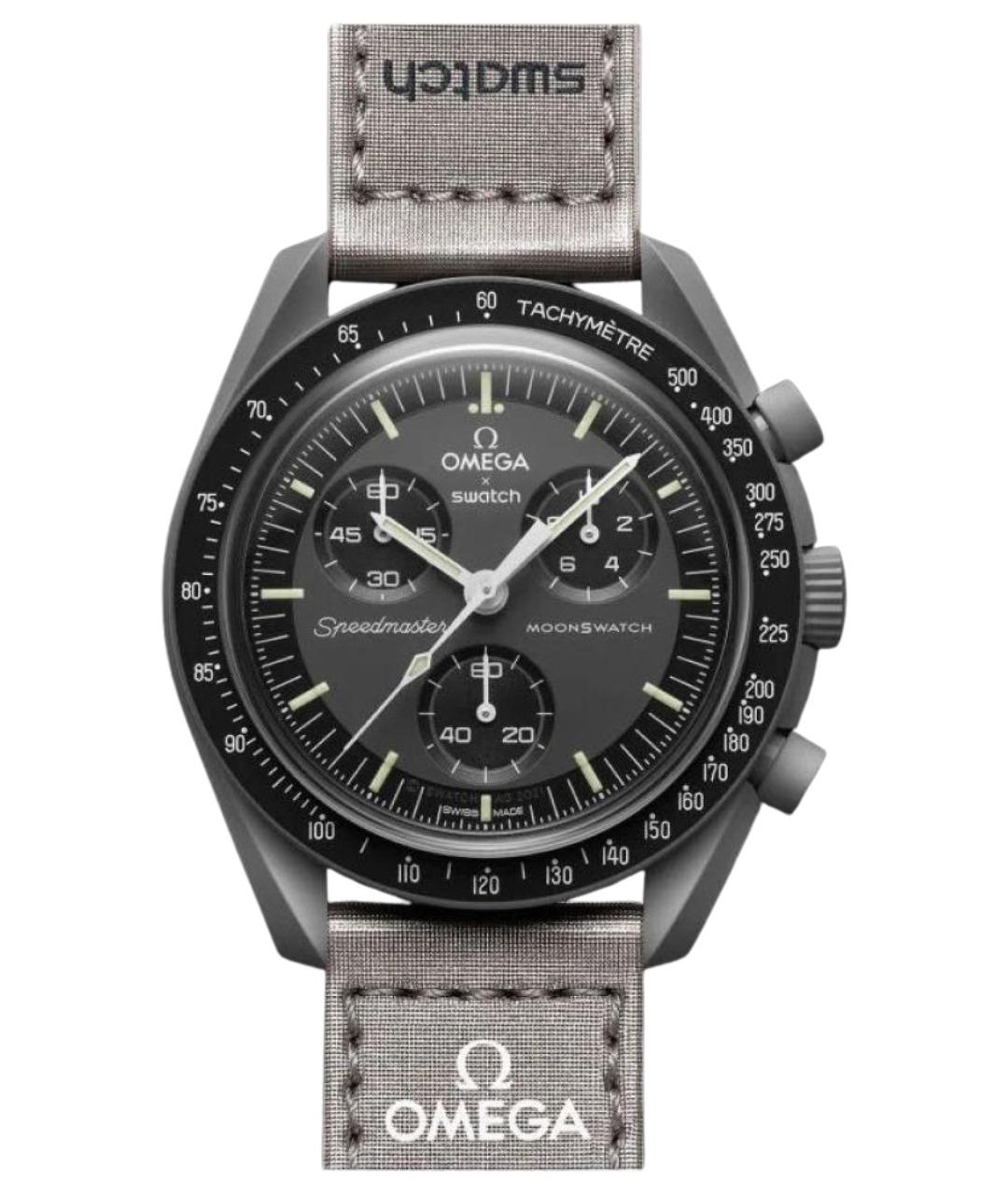 Swatch Антрацитовые керамические часы, фото 1