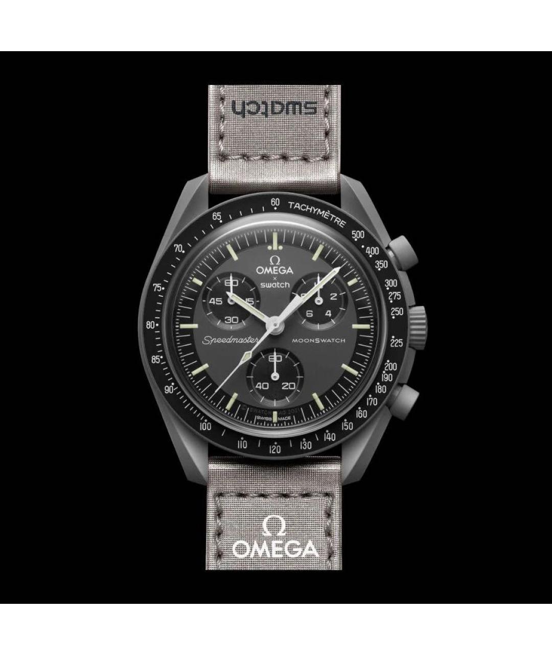 Swatch Антрацитовые керамические часы, фото 8