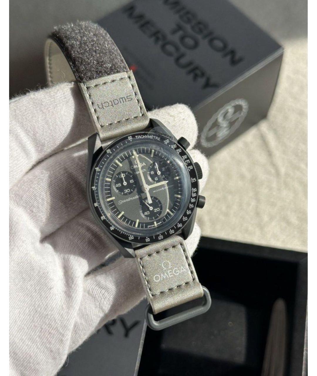 Swatch Антрацитовые керамические часы, фото 2