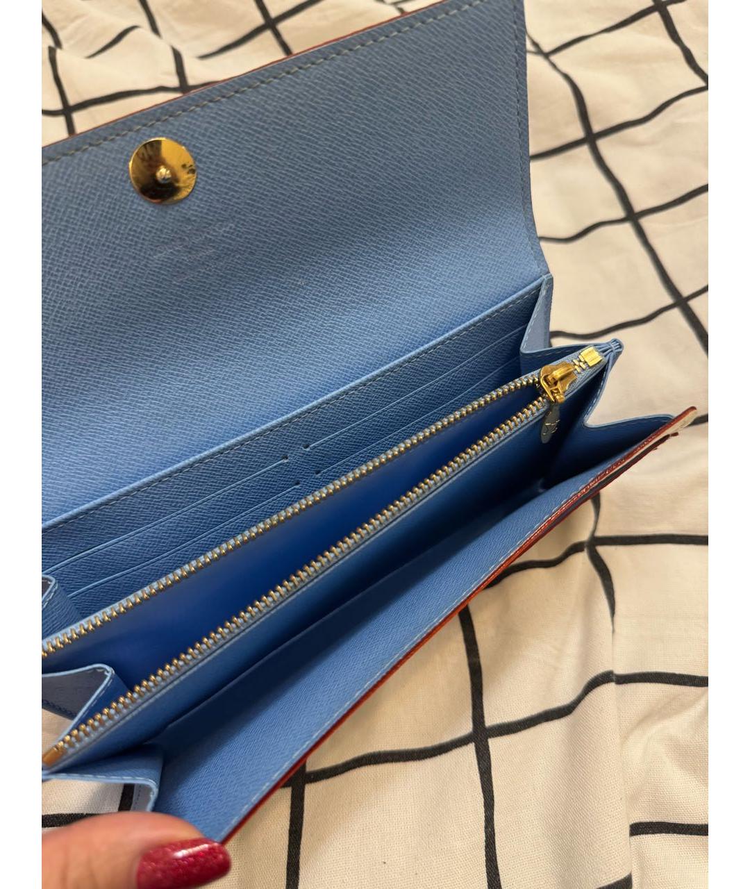 LOUIS VUITTON Мульти кожаный кошелек, фото 4