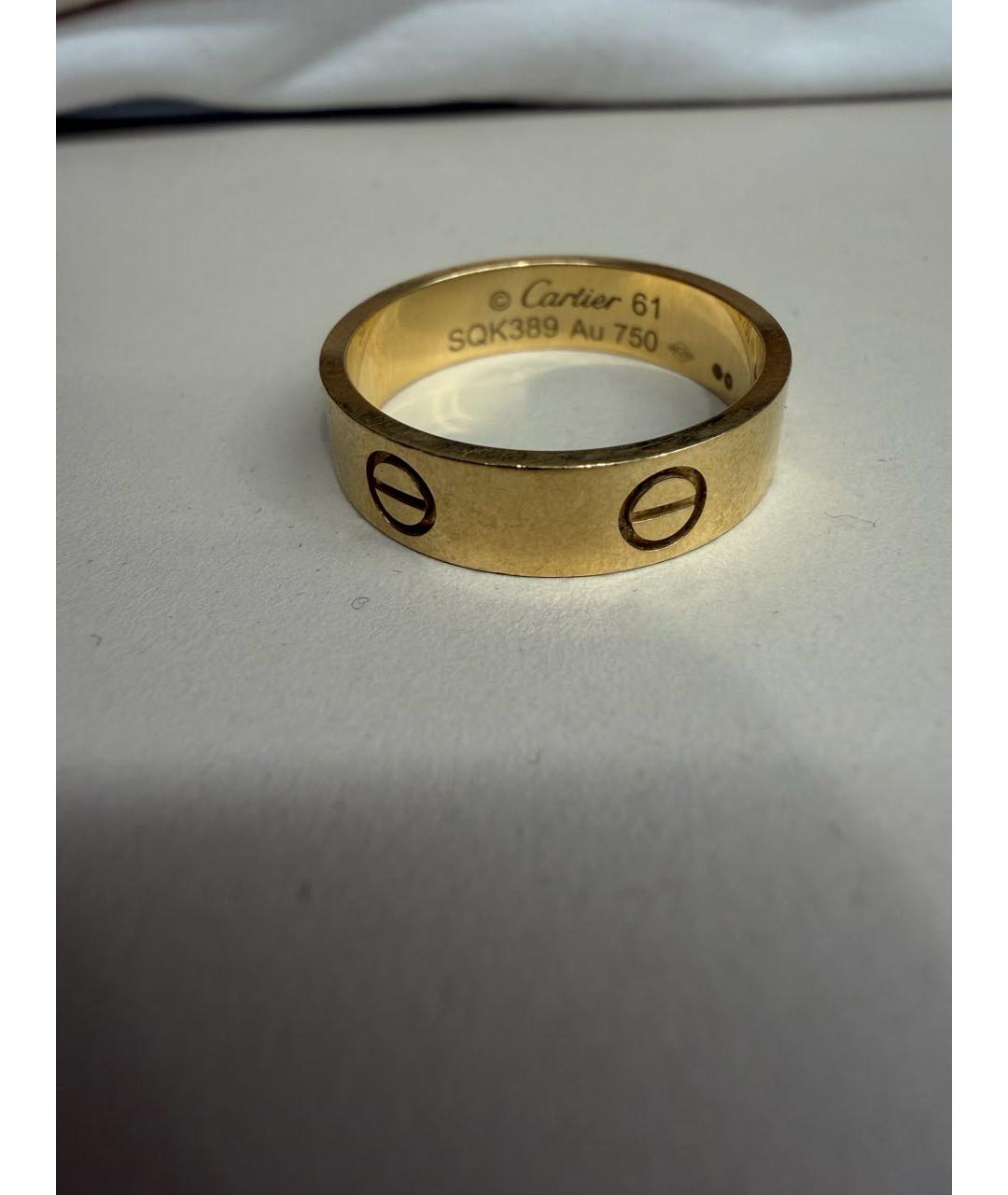 CARTIER Золотое кольцо из желтого золота, фото 3