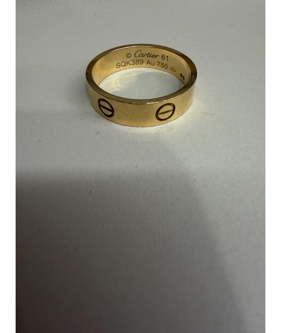 CARTIER Золотое кольцо из желтого золота, фото 4