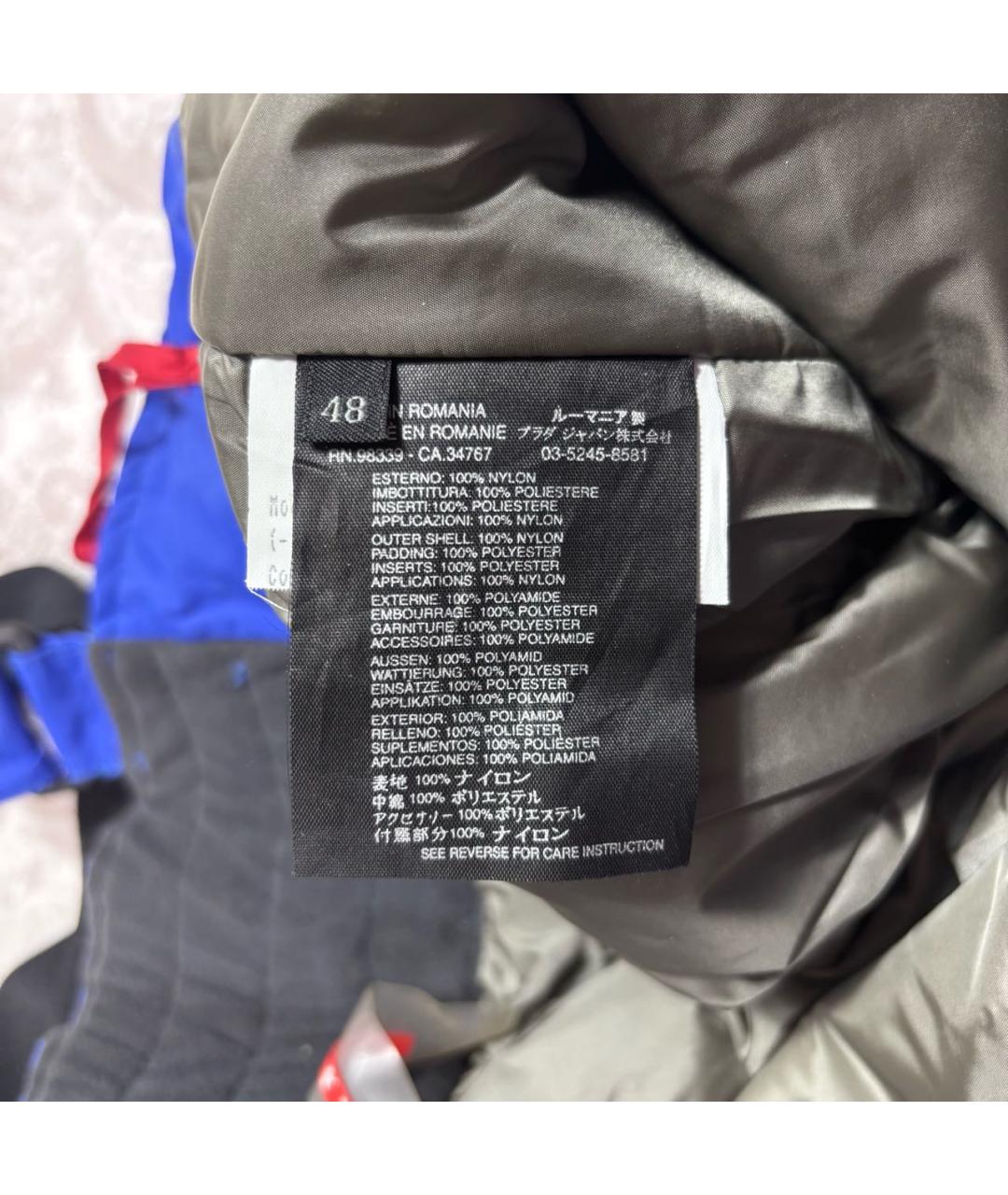 PRADA Синий полиэстеровый комбинезон, фото 6