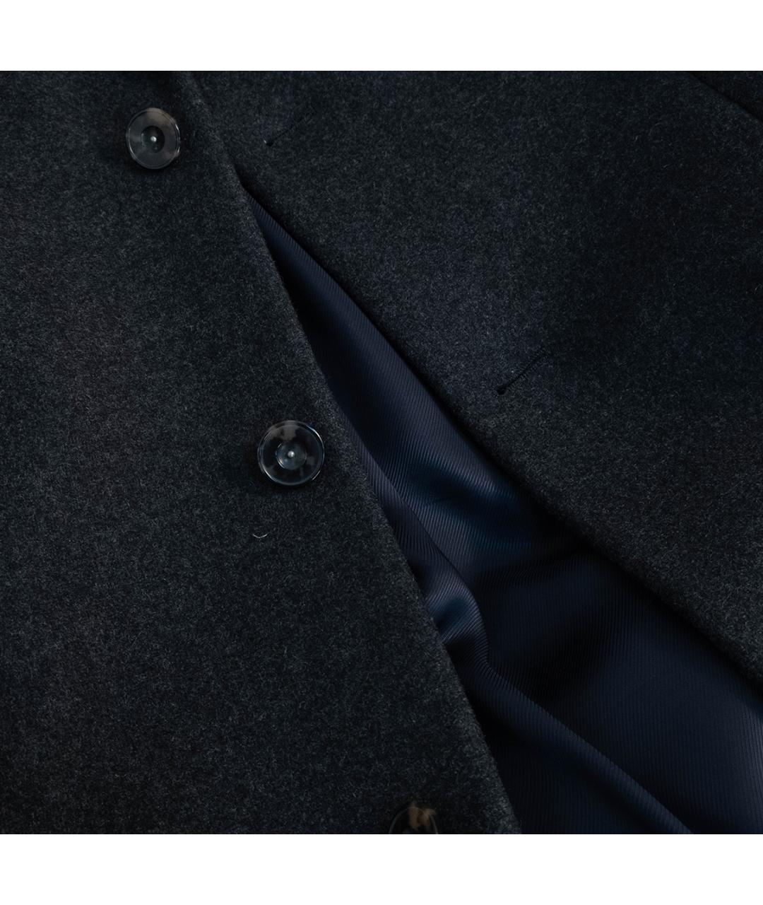 ACNE STUDIOS Серое шерстяное пальто, фото 4