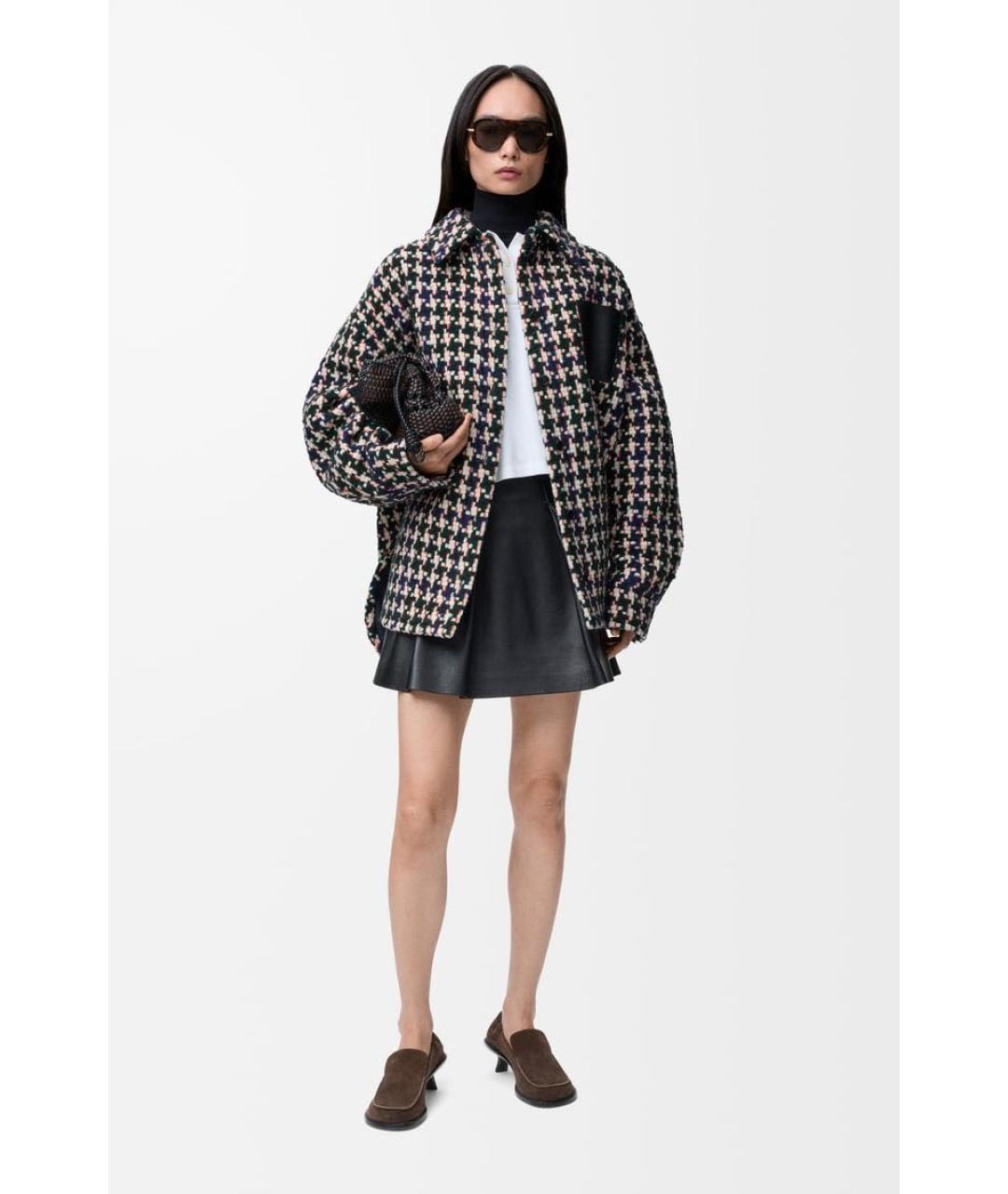 LOEWE Черная шерстяная рубашка, фото 2