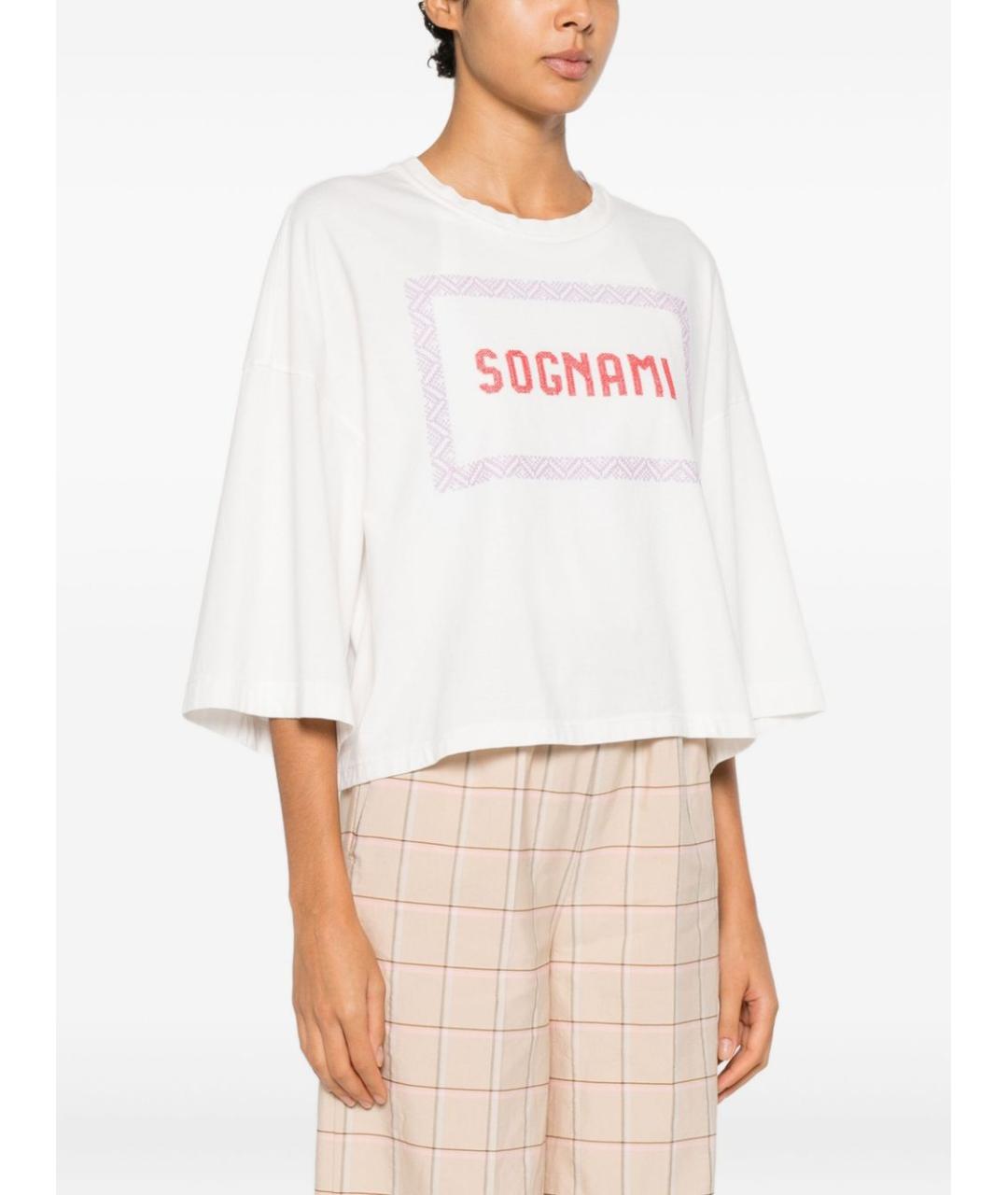 FORTE FORTE Белая хлопковая футболка, фото 2