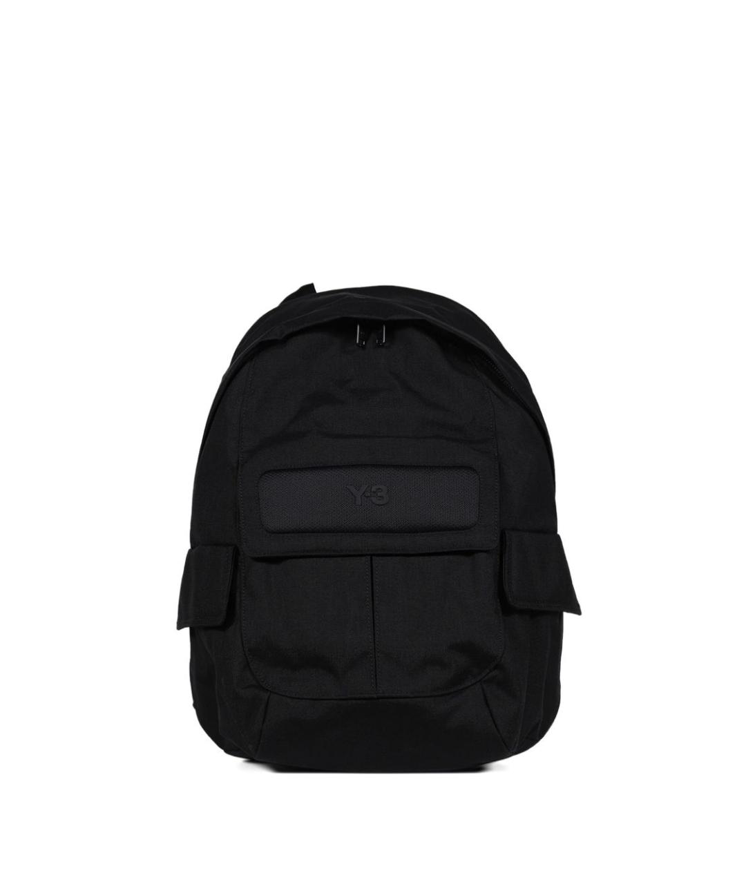 Y-3 Черный тканевый рюкзак, фото 1