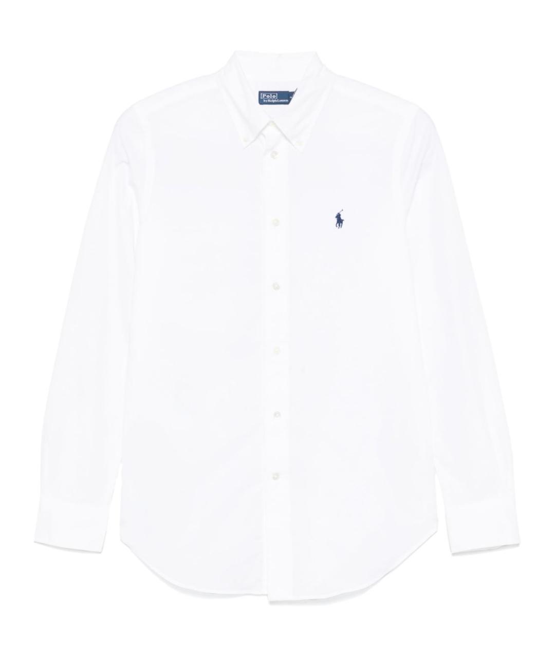 POLO RALPH LAUREN Белая хлопковая рубашка, фото 1