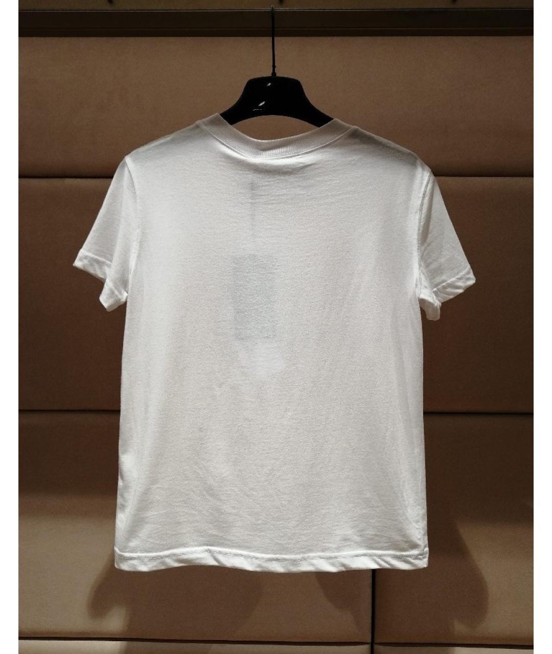 VERSACE JEANS COUTURE Белая хлопковая футболка, фото 2