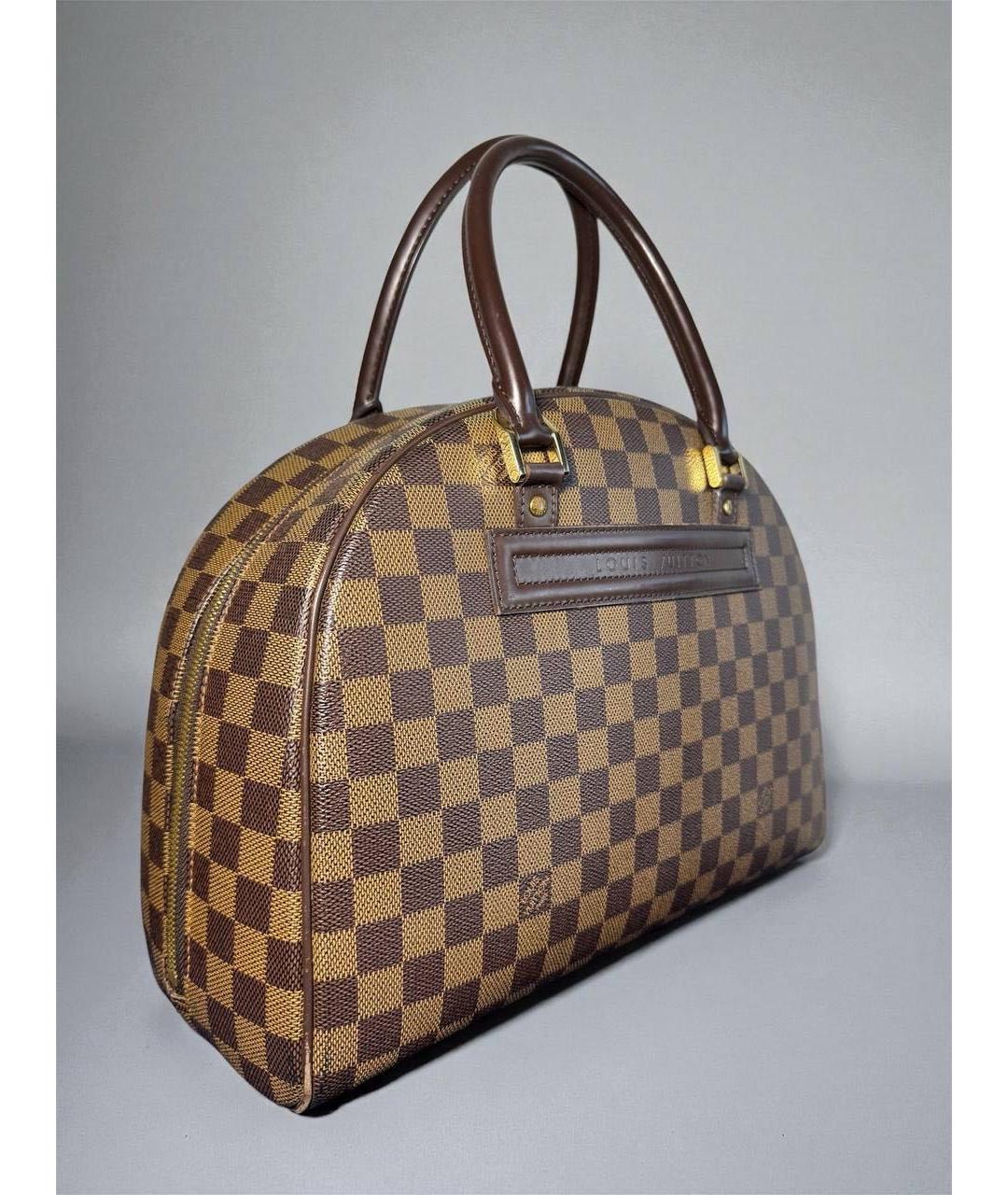 LOUIS VUITTON Коричневая сумка с короткими ручками, фото 2