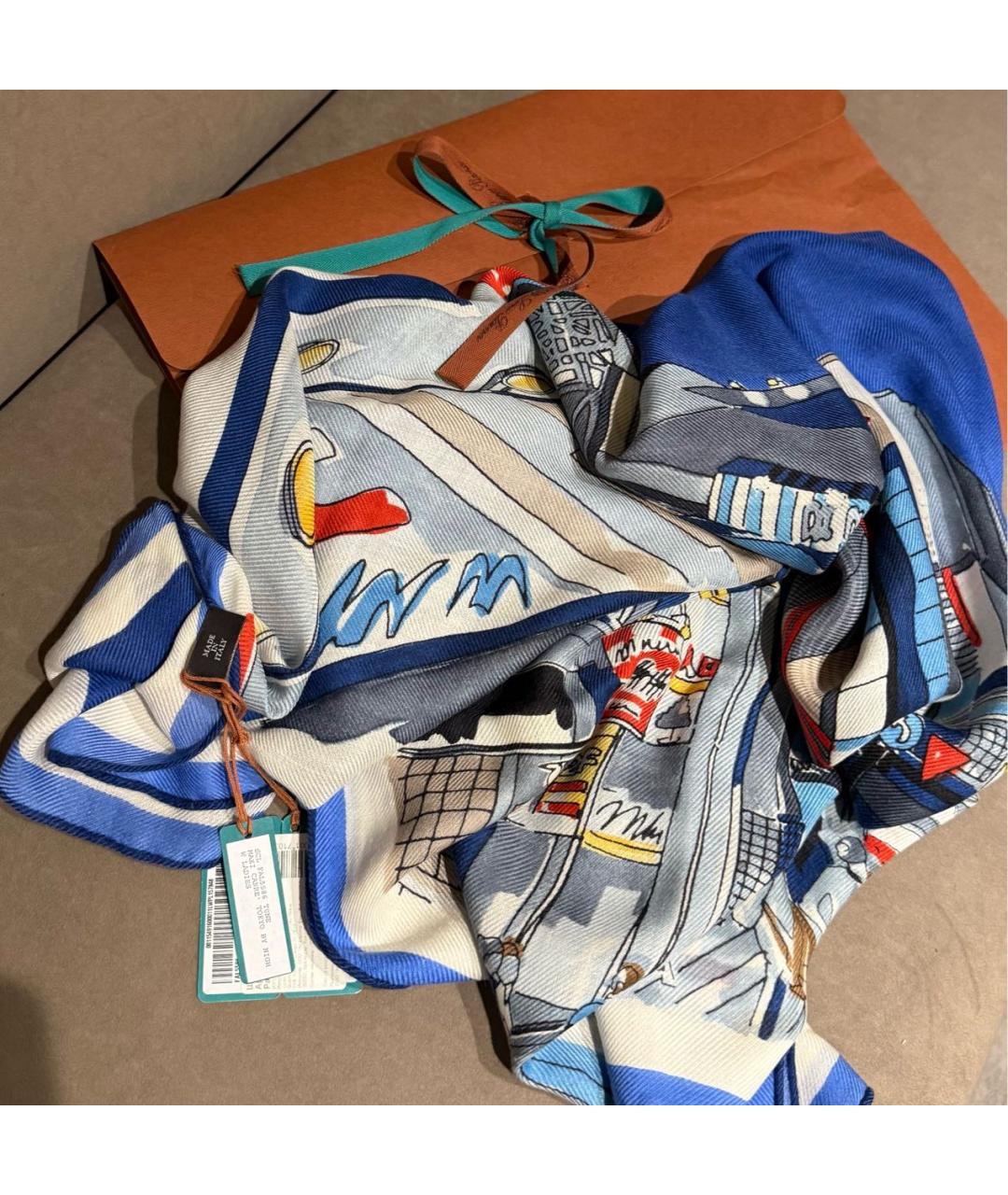 LORO PIANA Мульти кашемировый платок, фото 3