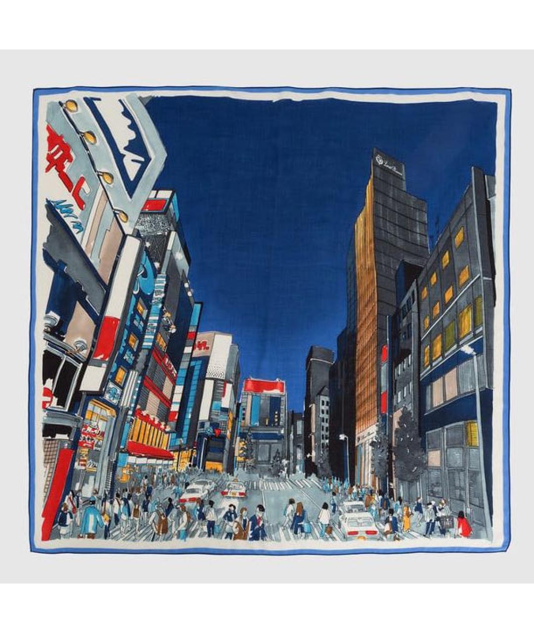 LORO PIANA Мульти кашемировый платок, фото 4