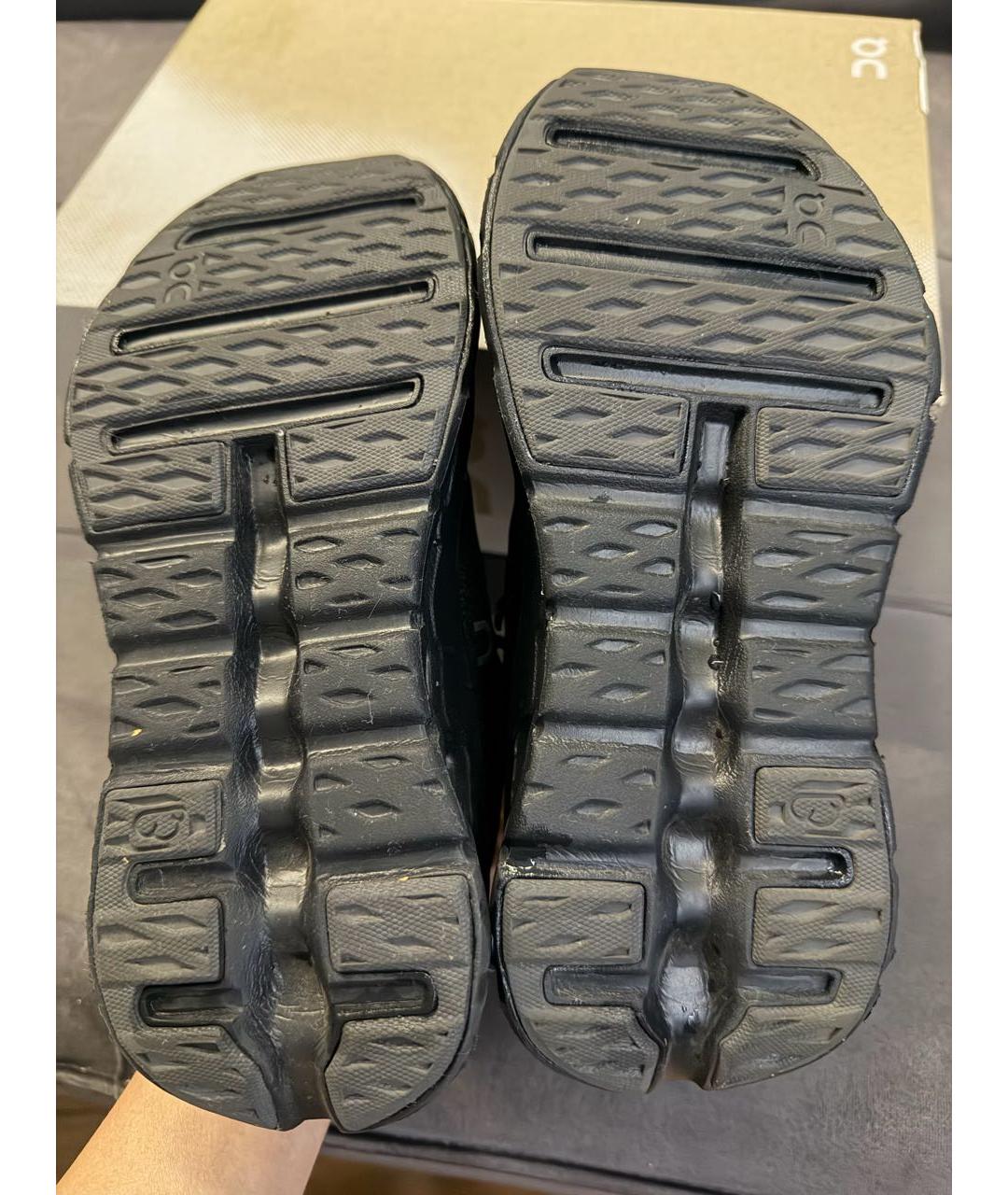 ON Черные текстильные кроссовки, фото 5