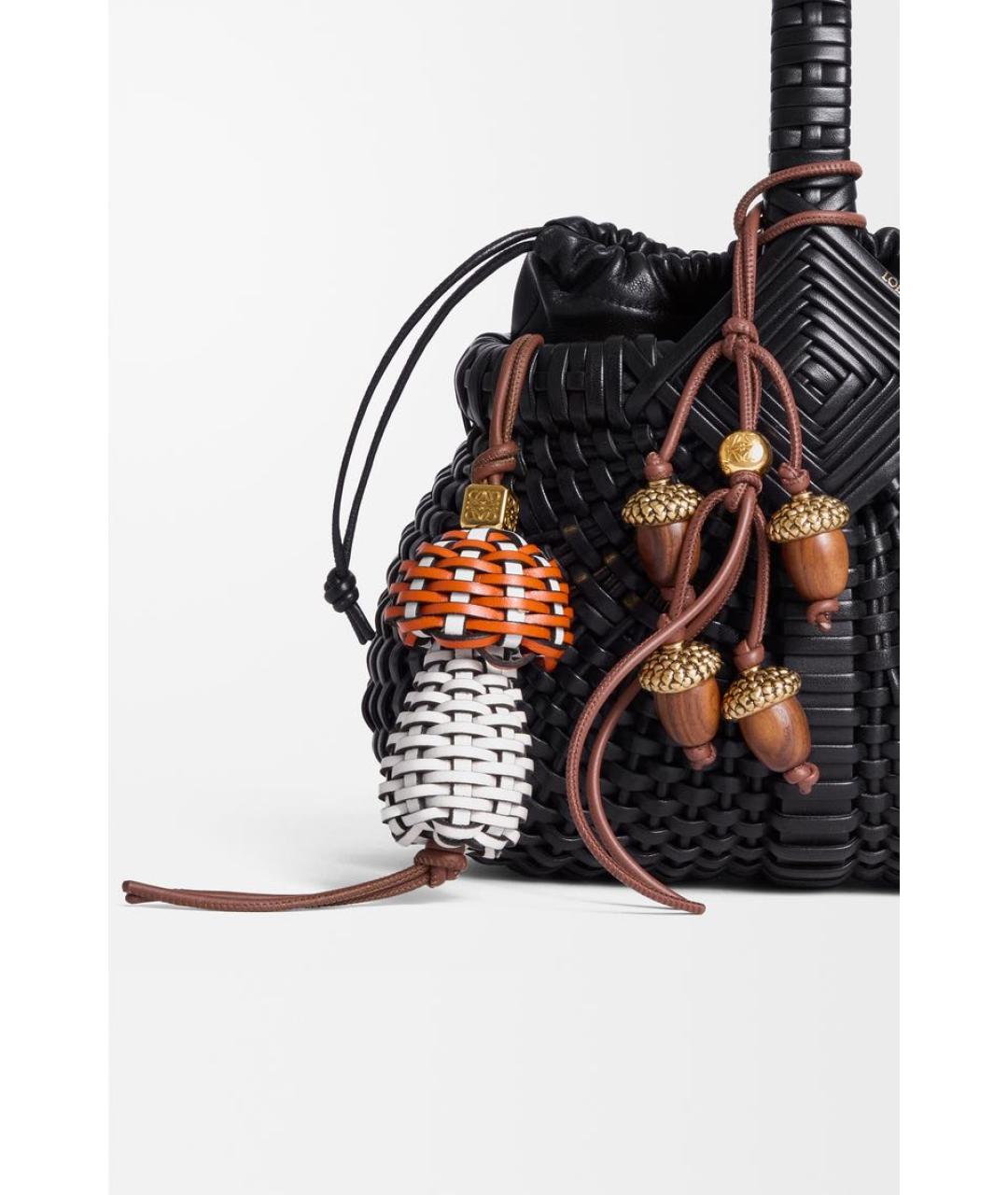 LOEWE Коричневый брелок, фото 3