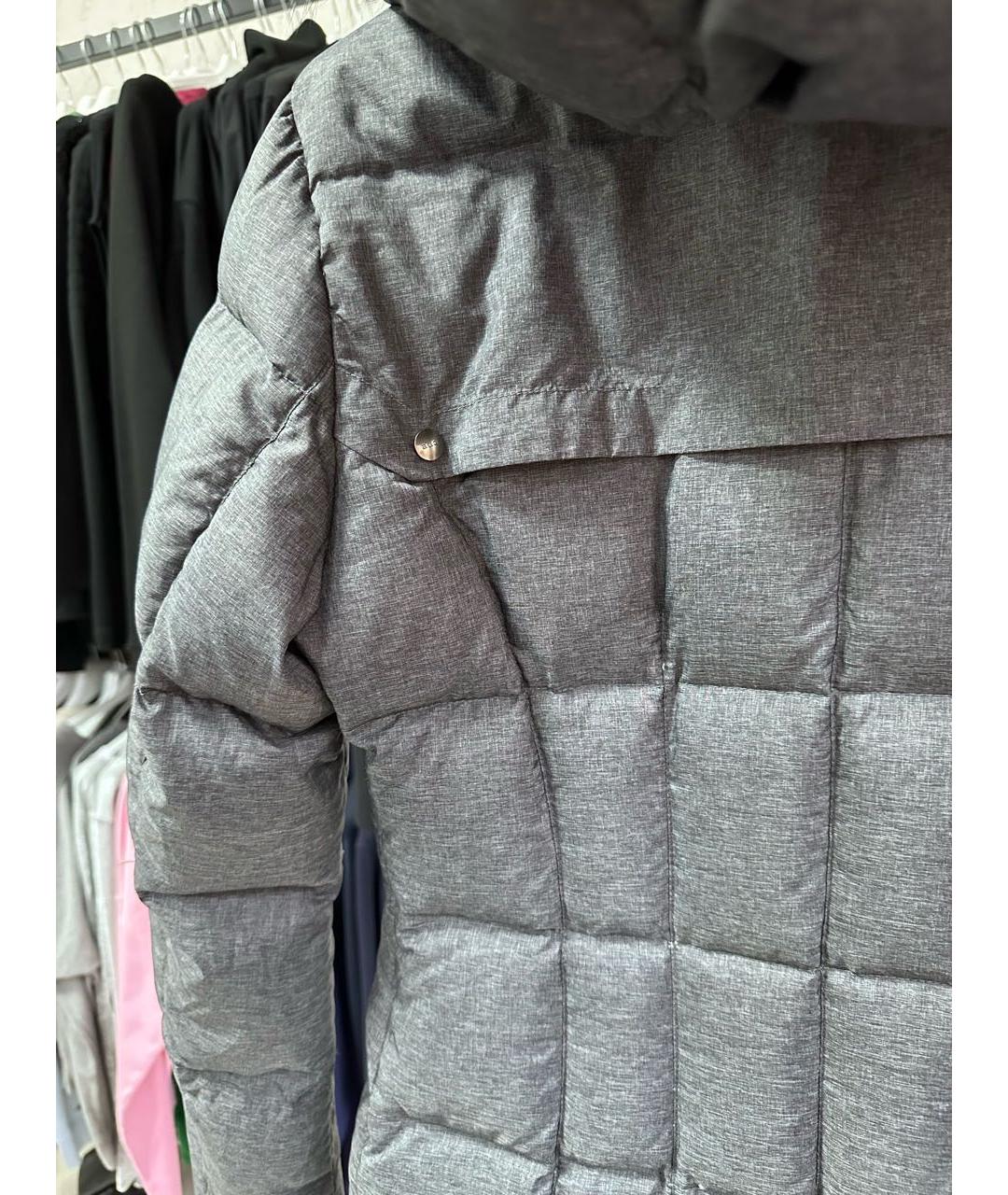 ADD Серый полиамидовый пуховик, фото 6