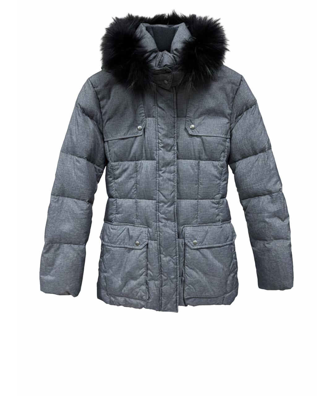 ADD Серый полиамидовый пуховик, фото 1