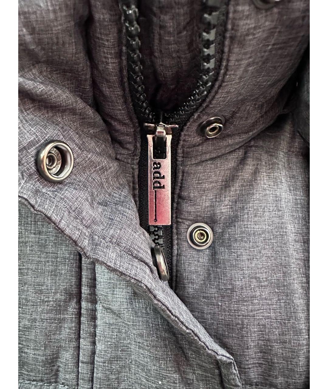 ADD Серый полиамидовый пуховик, фото 3