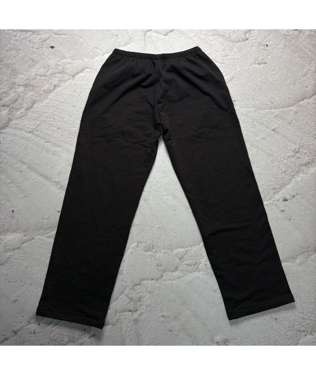 YEEZY Черные хлопковые повседневные брюки, фото 2