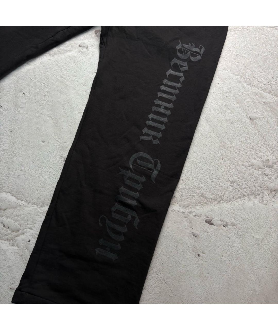YEEZY Черные хлопковые повседневные брюки, фото 3