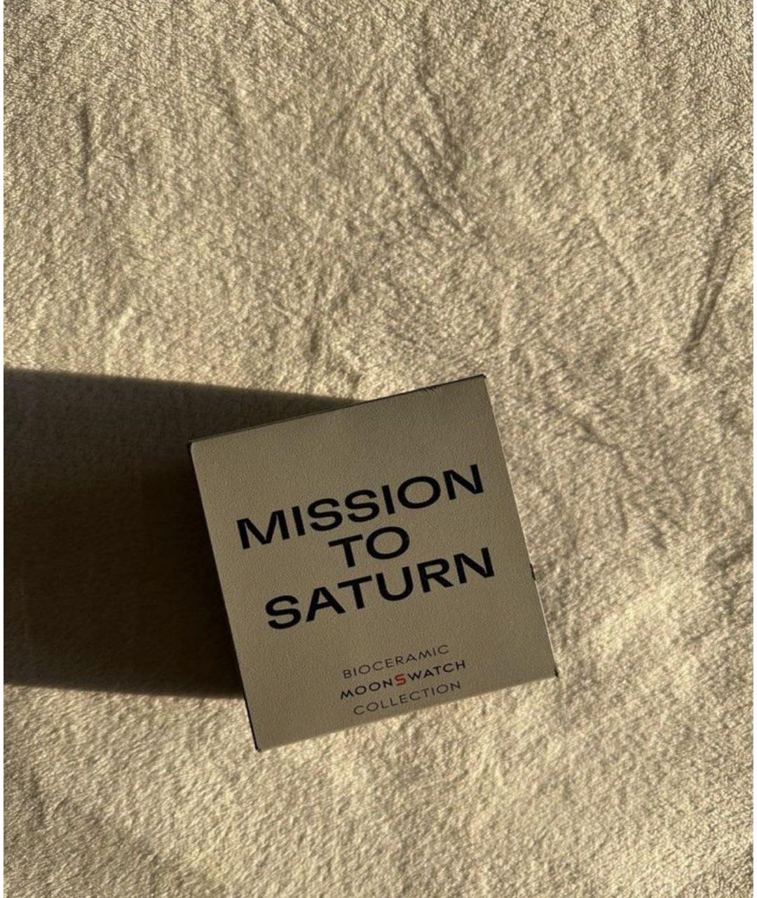 Swatch Коричневые керамические часы, фото 5