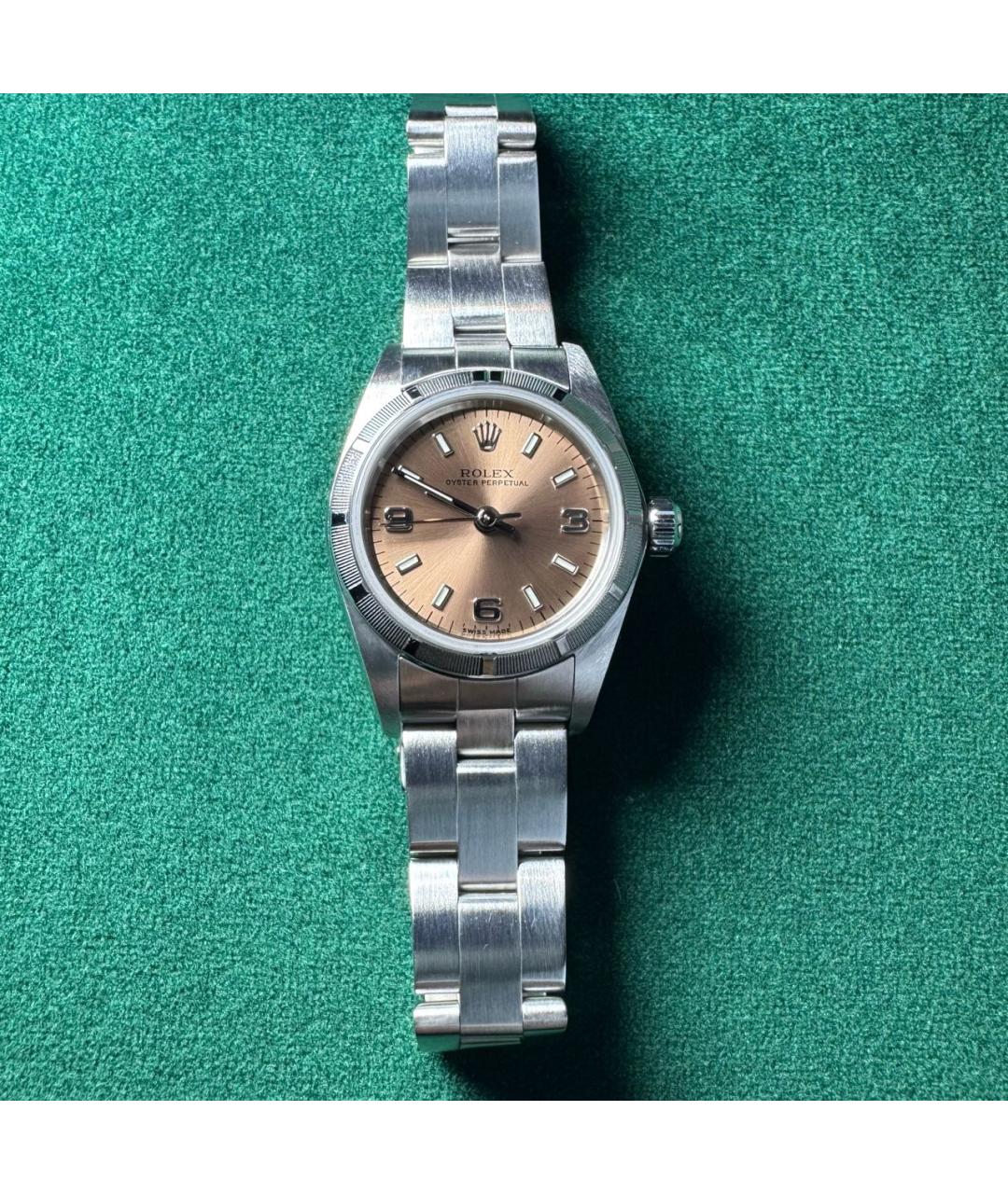 ROLEX Розовые часы, фото 7