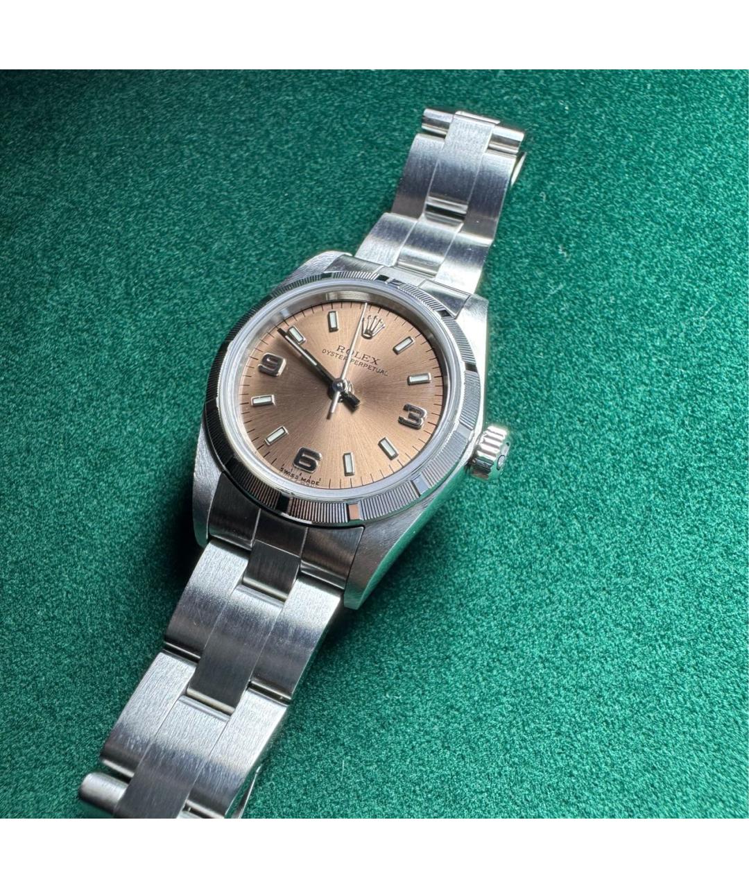 ROLEX Розовые часы, фото 2