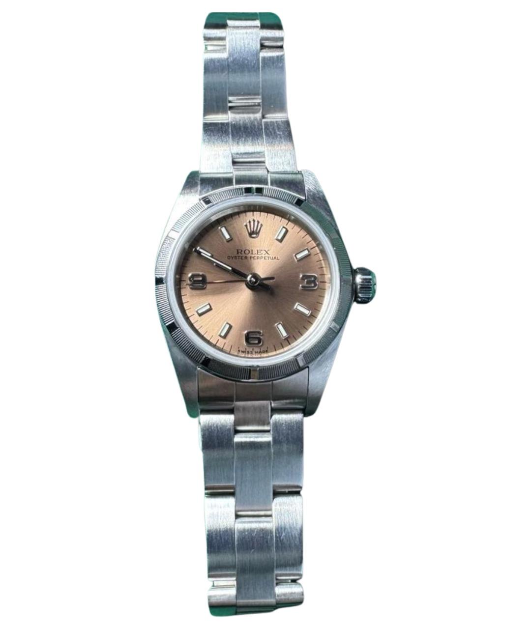 ROLEX Розовые часы, фото 1