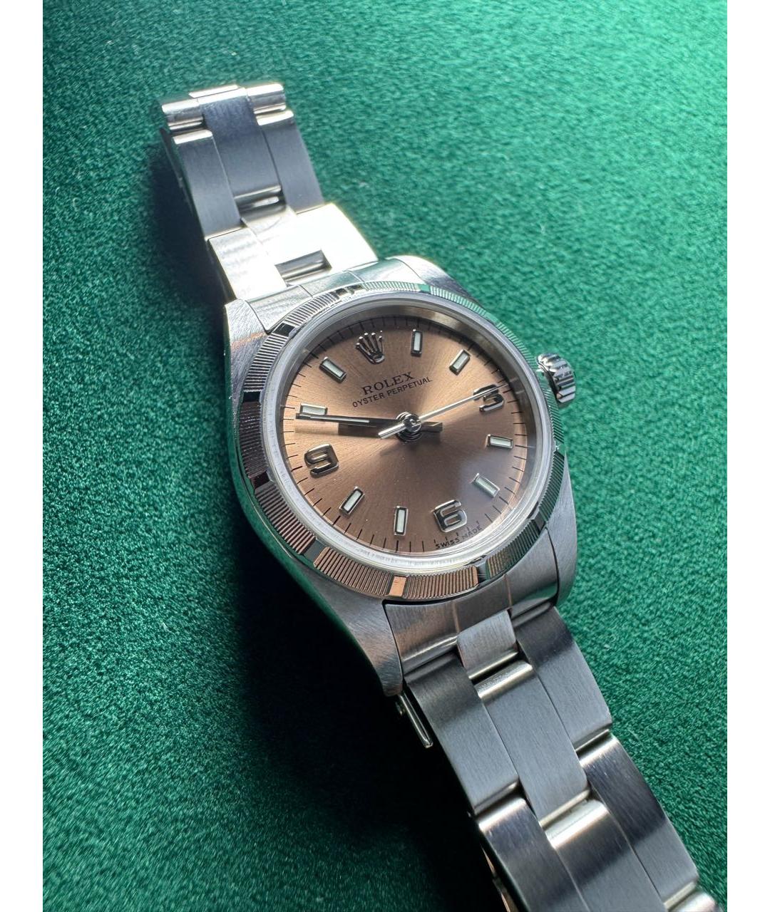 ROLEX Розовые часы, фото 6