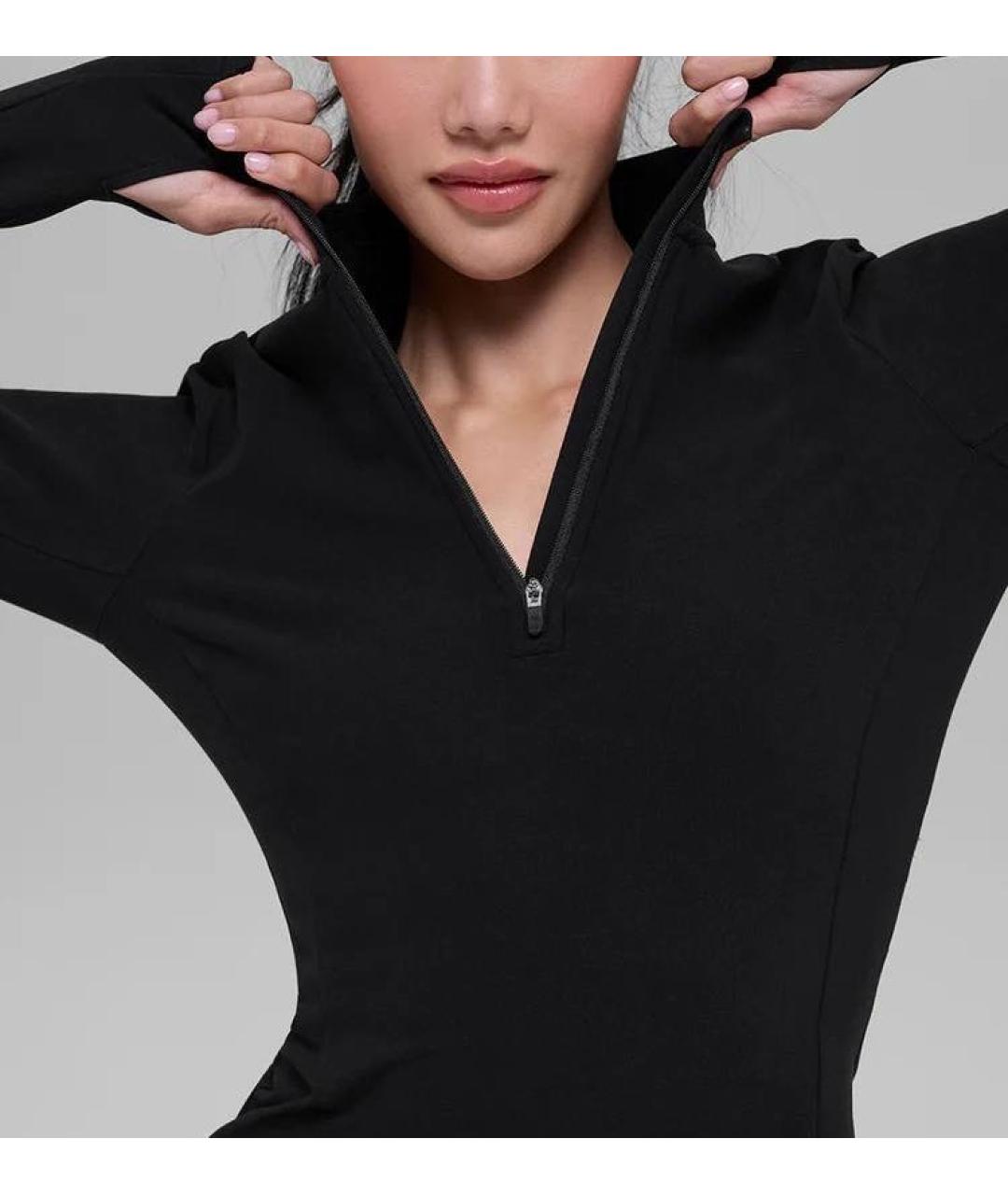 ALO YOGA Черный полиэстеровый спортивные костюмы, фото 3