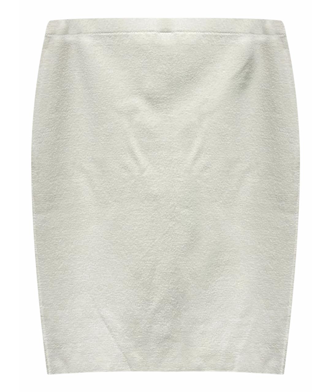 D.EXTERIOR Бежевая кашемировая юбка миди, фото 1