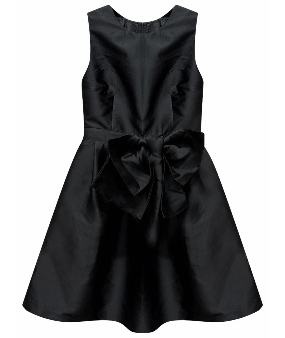 P.A.R.O.S.H. Черное полиэстеровое коктейльное платье, фото 1