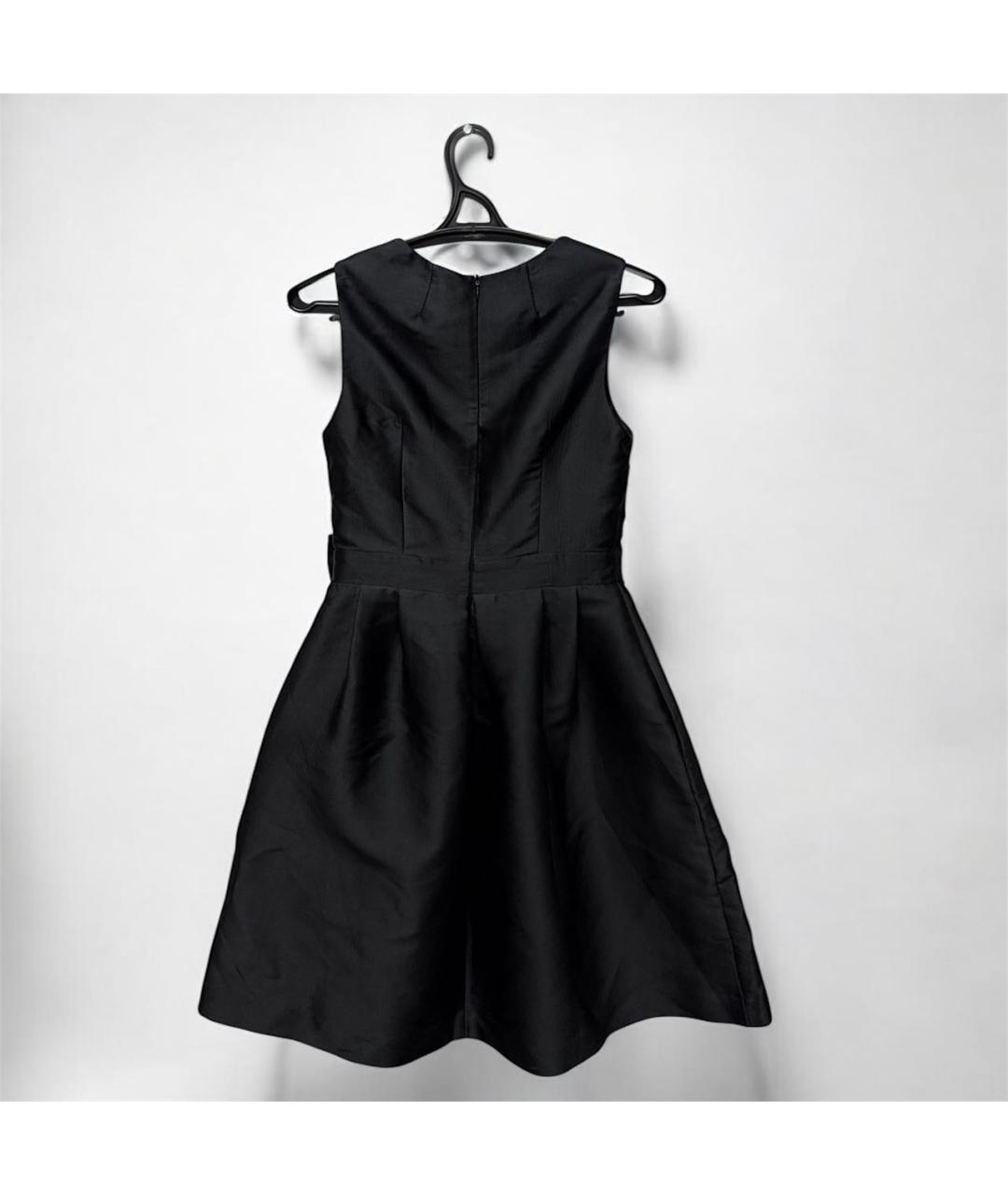 P.A.R.O.S.H. Черное полиэстеровое коктейльное платье, фото 2