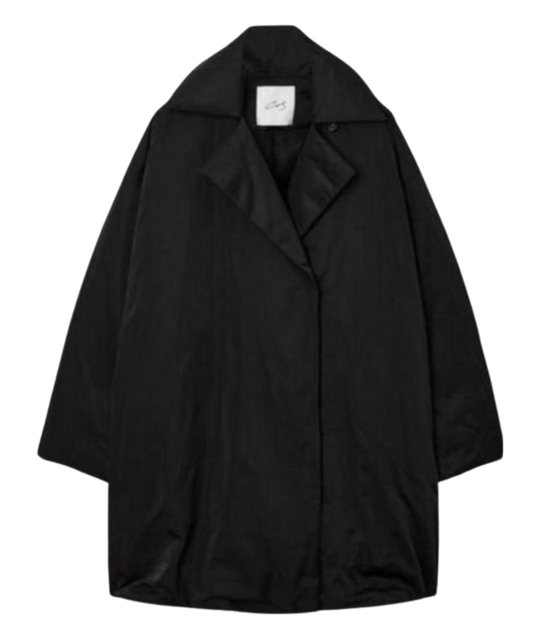 COS Черный полиэстеровый пуховик, фото 1