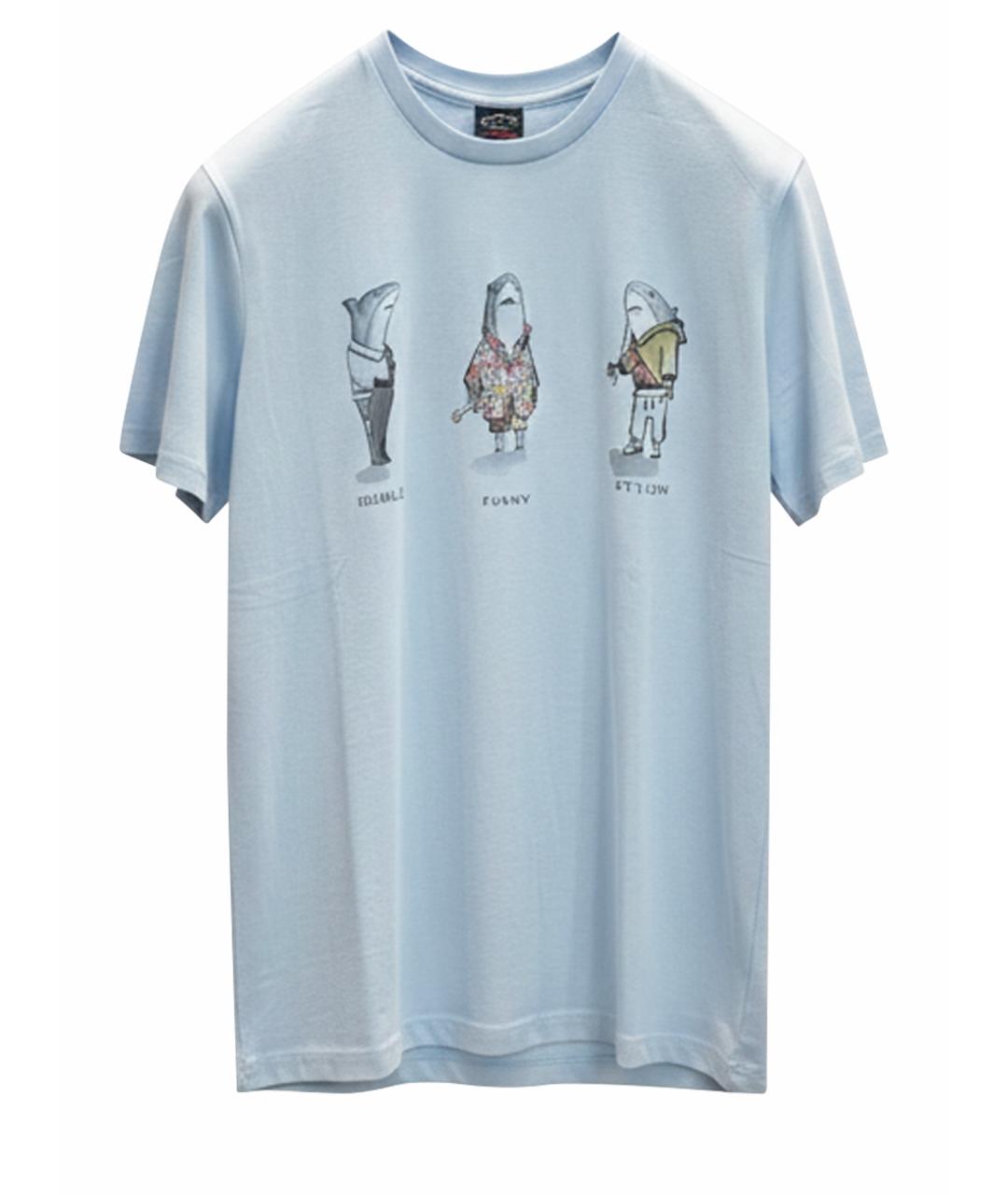 PAUL & SHARK Мульти хлопковая футболка, фото 1