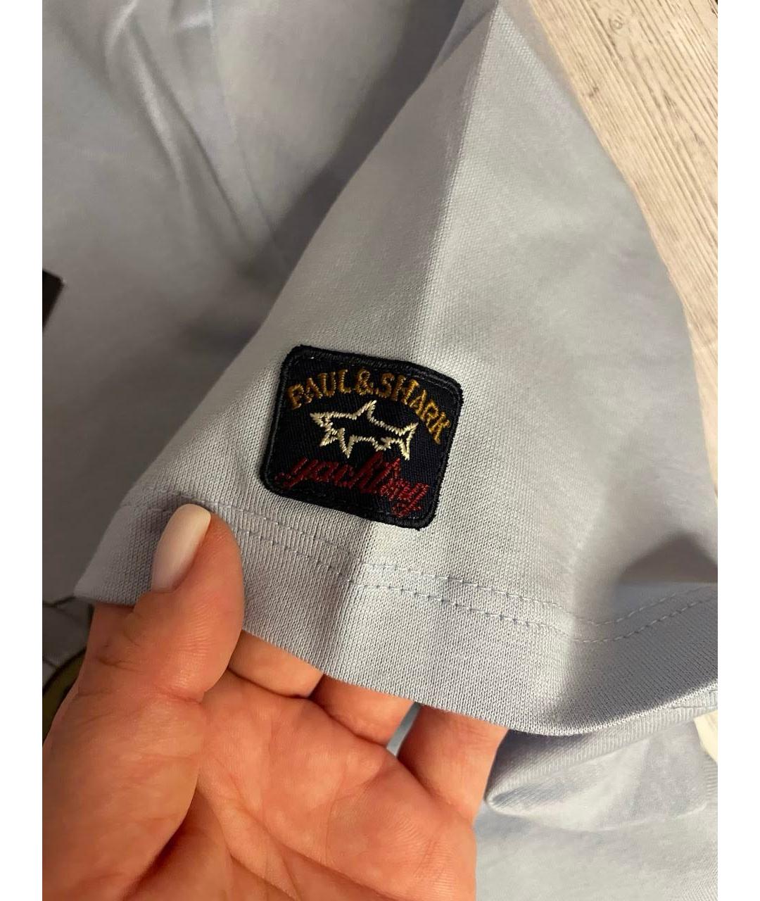 PAUL & SHARK Мульти хлопковая футболка, фото 4