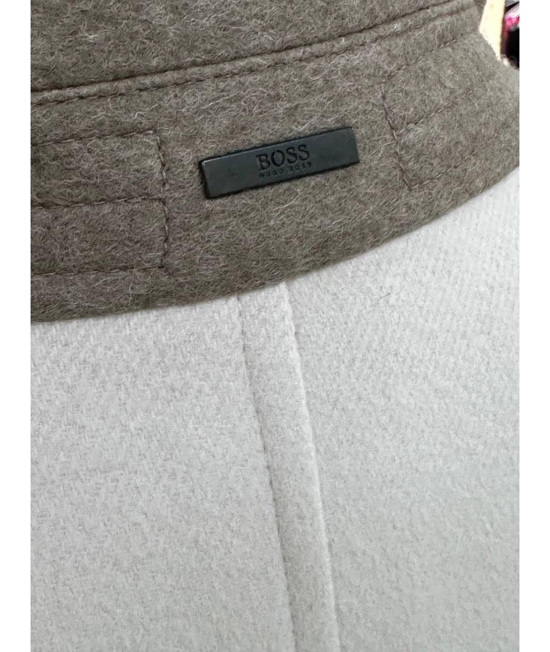 HUGO BOSS Белое шерстяное пальто, фото 6