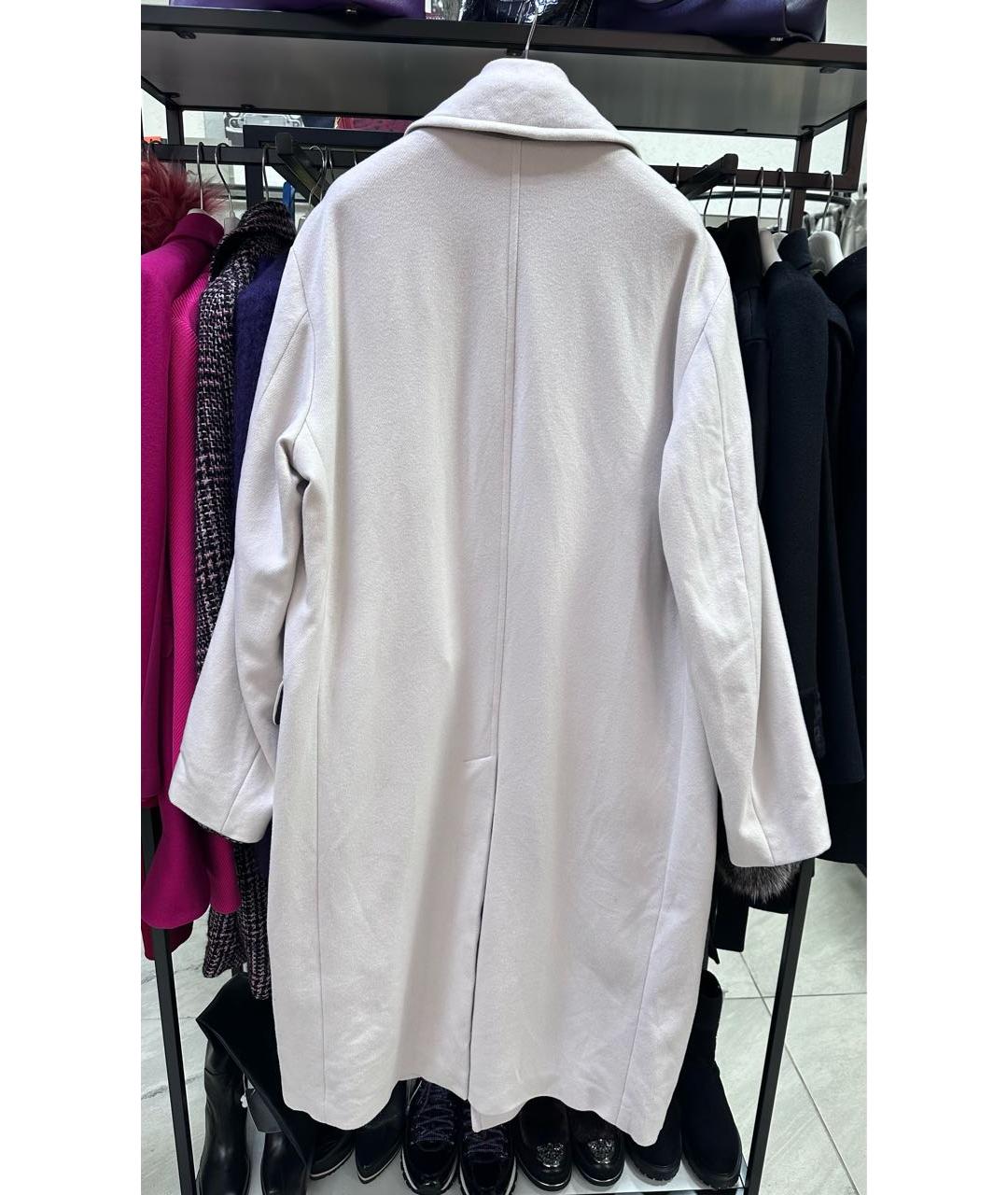 HUGO BOSS Белое шерстяное пальто, фото 2