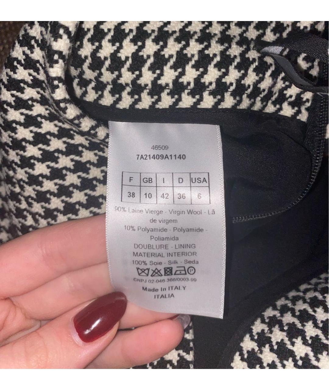 CHRISTIAN DIOR Мульти шерстяные шорты, фото 6