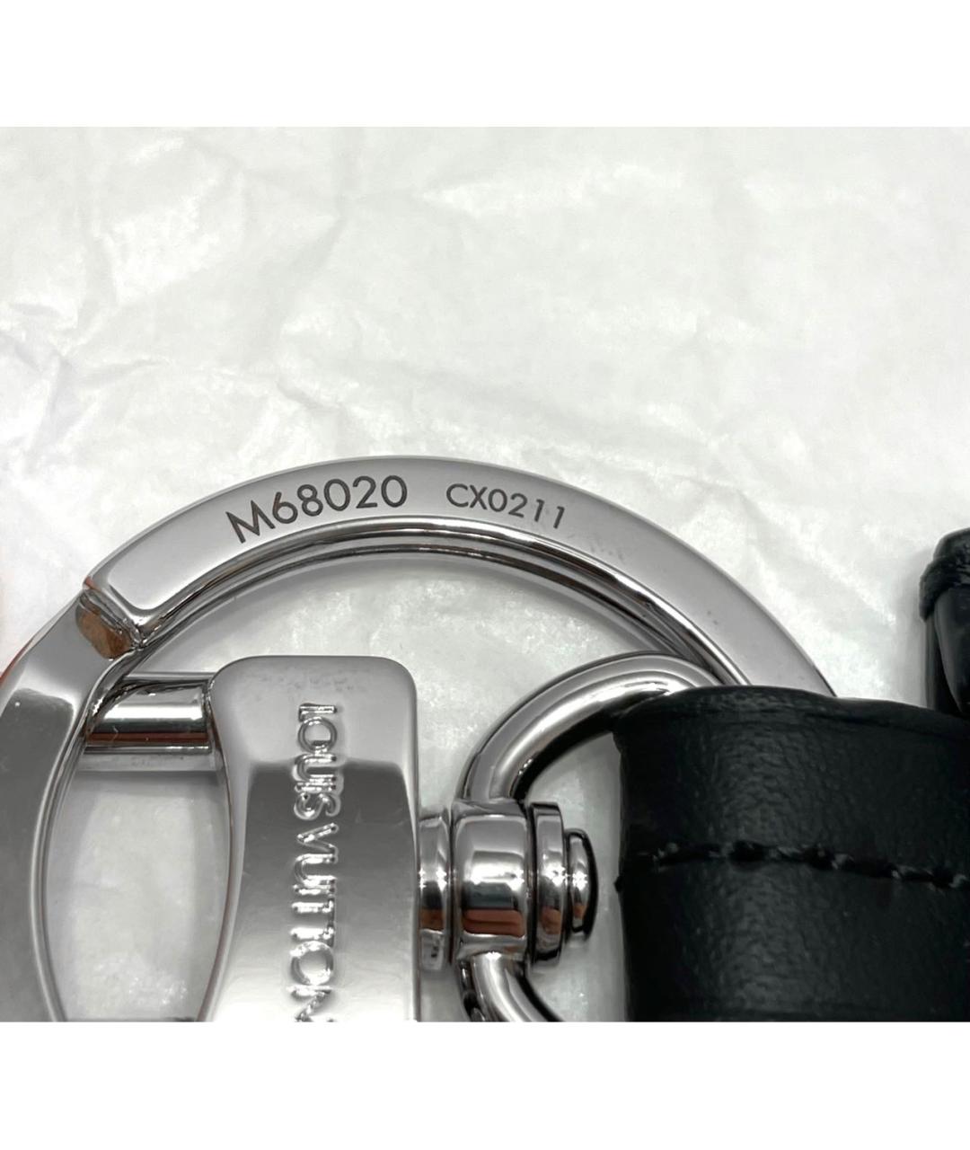 LOUIS VUITTON Черный брелок, фото 5