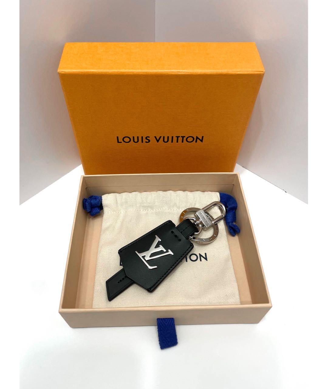 LOUIS VUITTON Черный брелок, фото 2