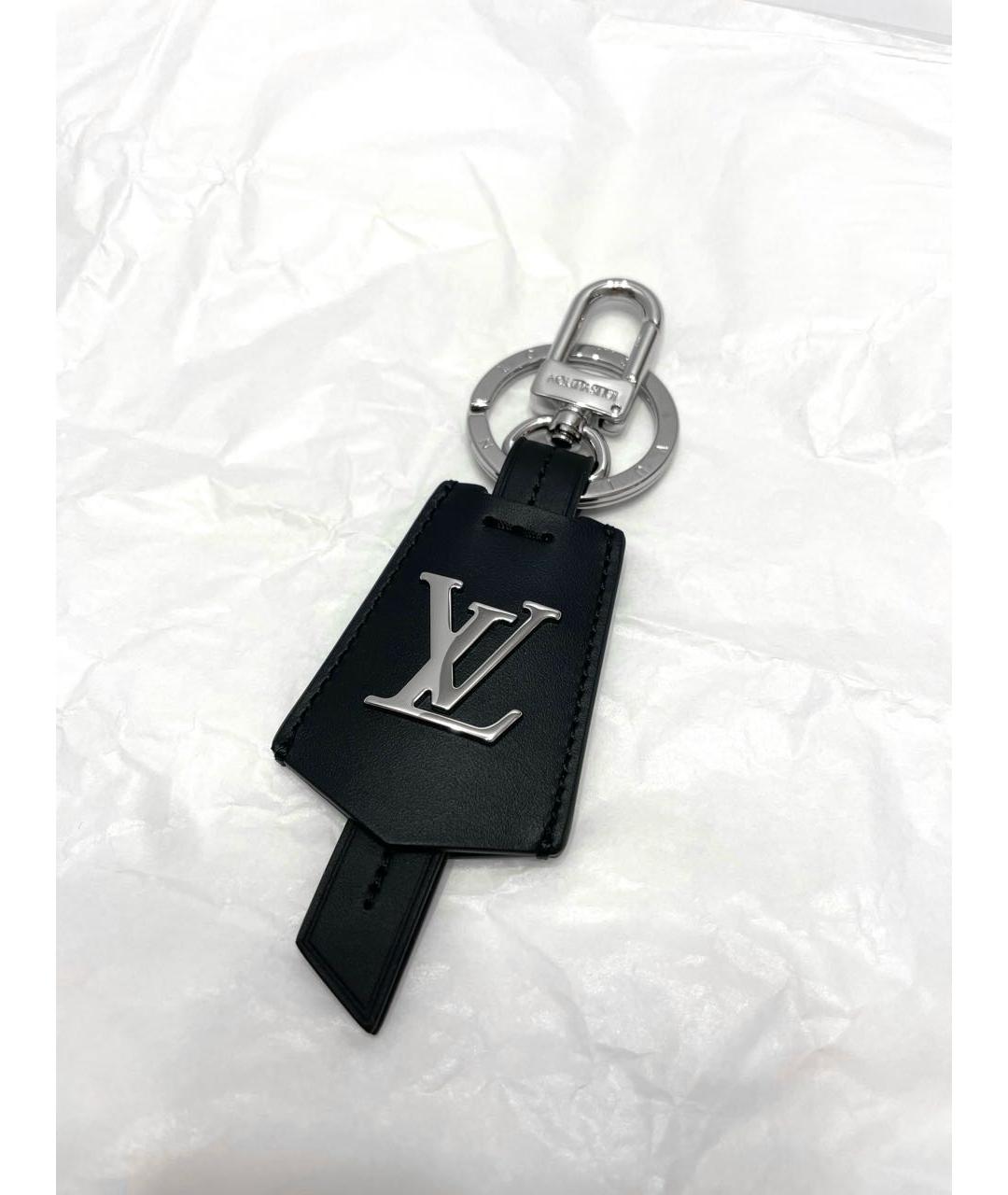 LOUIS VUITTON Черный брелок, фото 3
