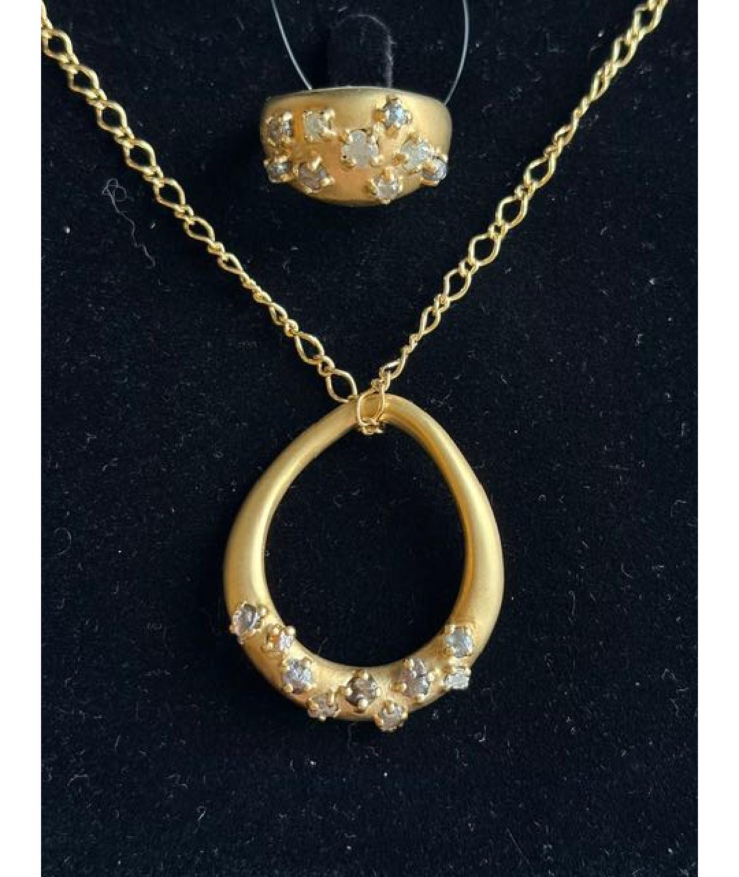 DAMIANI Золотой комплект из желтого золота, фото 8