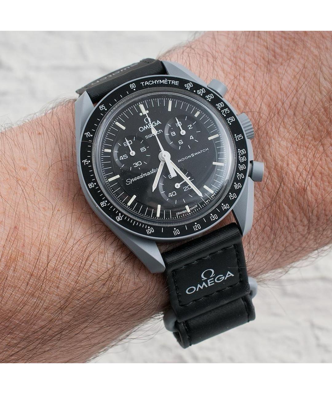 Swatch Черные керамические часы, фото 8