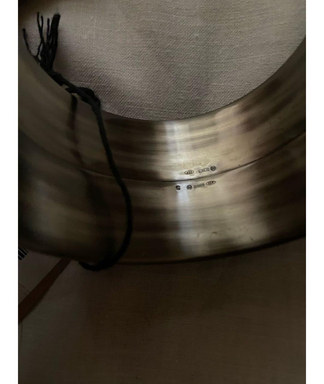 BOTTEGA VENETA Бирюзовый серебряный браслет, фото 3